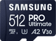 Samsung microSDXC PRO Ultimate 512GB 130 MB/s null