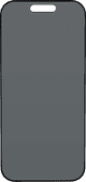 BlueBuilt Apple iPhone 15 Privacy Filter Screenprotector Glas null