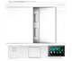 HP Color LaserJet Pro MFP 4302fdw + 1 set extra XL toners bovenkant