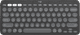 Logitech Pebble Keyboard 2 - K380s Graphite AZERTY top