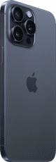 iPhone 15 Pro Max 256 Go Titane Bleu Reconditionné (Légères Traces d'Utilisation) côté droit