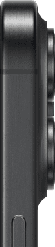 iPhone 15 Pro Max 512 Go Titane Noir Reconditionné (Comme Neuf) côté droit