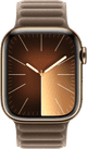 Apple Watch 40/41/42mm Magnetic Link Watch Strap Taupe - Small/Medium product in use