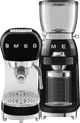SMEG ECF02BLEU Black + Coffee Grinder Main Image