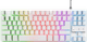 Trust GXT 833W Thado TKL Gaming Keyboard QWERTY White Main Image