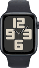 Apple Watch SE (2022) 4G 44mm Midnight Aluminum Sport Band M/L front