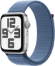 Apple Watch SE (2022) 44mm Silver Aluminum Sport Watch Strap Main Image
