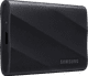 Samsung T9 Portable SSD 1TB Black left side