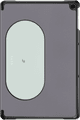 Just in Case Smart Tri-Fold Google Pixel Tablet Book Case Grau rückseite