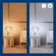 WiZ Filament lamp 2-pack - Warm tot Koelwit Licht - E27 null