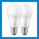 WiZ Smart Lamp 2-pack - Warm tot Koelwit Licht - E27 Mat null