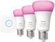Philips Hue White and Color Starter Pack with 4 Lights + Bridge front
