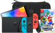 Nintendo Switch OLED Blauw/Rood + Super Mario Bros. Wonder + BlueBuilt Beschermhoes Main Image