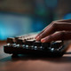 Logitech G413 TKL SE Mechanical Gaming Keyboard AZERTY product in use
