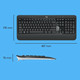 Logitech MK540 Advanced Wireless Keyboard and Mouse null