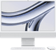 Apple iMac 24 inches (2023) M3 (8-core CPU/10-core) GPU 16GB/256GB Silver QWERTY Main Image