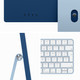Apple iMac 24 inches (2023) M3 (8-core CPU/10-core GPU) 16GB/512GB Blue AZERTY visual supplier