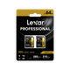 Lexar Professional SDXC 1800x GOLD 64GB 210MB/s - Duo-Pack packaging