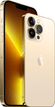 Refurbished iPhone 13 Pro 128GB Goud (Zo goed als nieuw) linkerkant