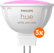 Philips Hue Spot White and Color MR16 3-pack Main Image