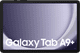 Samsung Galaxy Tab A9 Plus 11 inches 128GB WiFi Gray and 5G + BlueBuilt Book Case Black front