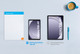 Samsung Galaxy Tab A9 8.7 inches 128GB WiFi Gray + BlueBuilt Kids Cover Blue visual Coolblue 1