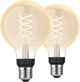 Philips Hue Filament Light White Globe E27 2-pack Main Image