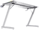 Trust GXT709 Luminus RGB Gaming Desk White back