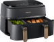 Philips 3000 Series Dual Basket NA352/00 + Double Layer Cooking Set top