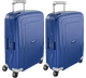 Samsonite S'Cure Spinner 55cm Dark Blue Duo Suitcase Set Main Image