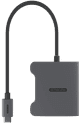 Sitecom USB-C naar Dual HDMI Adapter voorkant