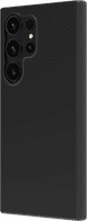 BlueBuilt Samsung Galaxy S24 Ultra Back Cover Zwart rechterkant