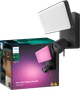 Philips Hue Secure Floodlight Kamera - Schwarz vorne
