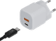 Xtorm Fast Charger with 2 USB Ports 20W White product in use
