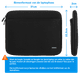 BlueBuilt Laptophoes 31 cm 13 inch M Zwart + Tradendum Muis visual Coolblue 2