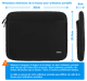 BlueBuilt Housse pour Ordinateurs Portables Largeur 32 cm 13 Pouces Noir + Nexum Souris Sans Fil visuel Coolblue 2