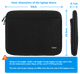BlueBuilt Laptop Sleeve Width 33cm 14 Inches M Black + Nexum Wireless Mouse visual Coolblue 2