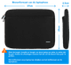 BlueBuilt Laptophoes breedte 37 cm 15-16 inch S Zwart visual Coolblue 2