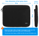 BlueBuilt Laptop Sleeve Width 37cm 15 - 16 inches S Black visual Coolblue 2