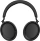Sennheiser Accentum Plus Zwart + BlueBuilt Quick Charge Oplader met Usb A Poort 18W Zwart voorkant