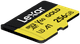 Lexar Professional microSDXC GOLD 256GB 180 MB/s vorne