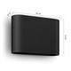 Philips Hue Dymera wall lamp - White and Color - Black visual supplier