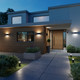 Philips Hue Dymera wall lamp - White and Color - Black product in use