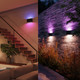 Philips Hue Dymera wall lamp - White and Color - Black product in use