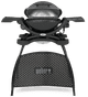 Weber Q1400 met onderstel + Weber Luxe Hoes voor Q-serie met onderstel binnenkant