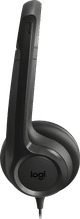 Logitech H390 Stereo USB-A Headset right side