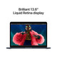 Apple MacBook Air 13 Pouces (2024) M3 (CPU 8 Cœurs/GPU 10 Cœurs) 24 Go/512 Go Minuit AZERTY visuel fournisseur