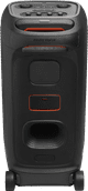 JBL PartyBox Stage 320 + Wired Microphone back