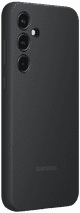 Samsung Galaxy A55 Silicone Back Cover Black left side