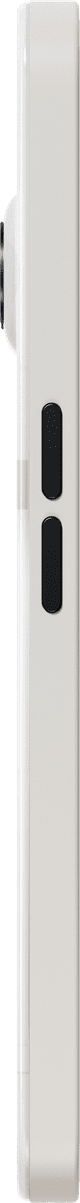 Nothing Phone (2a) 128GB Wit 5G + BlueBuilt Usb C Kabel 1,5m Nylon Zwart linkerkant